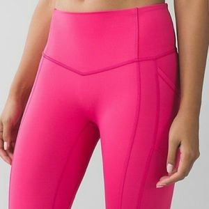 Lululemon all the right places crops